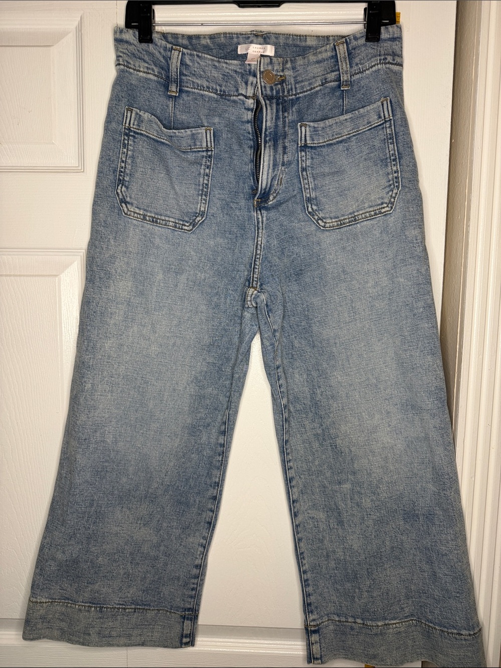 LC Lauren Conrad Light Blue Straight-Leg Jeans